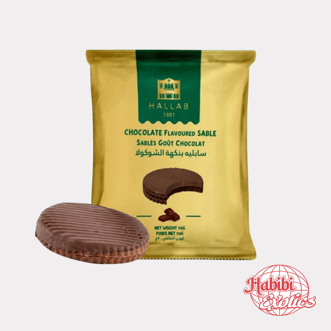 Sable Sweets Menu Al Hallab Chocolate Sable 70G - Lebanon – Habibi Market