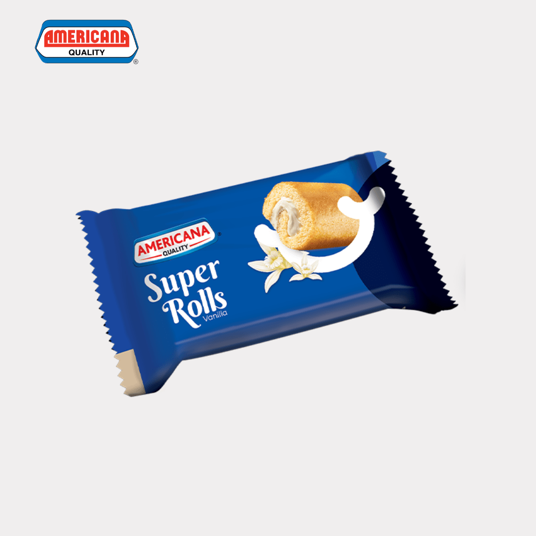 Americana Super Roll Vanilla Cake - KSA - Habibi Market