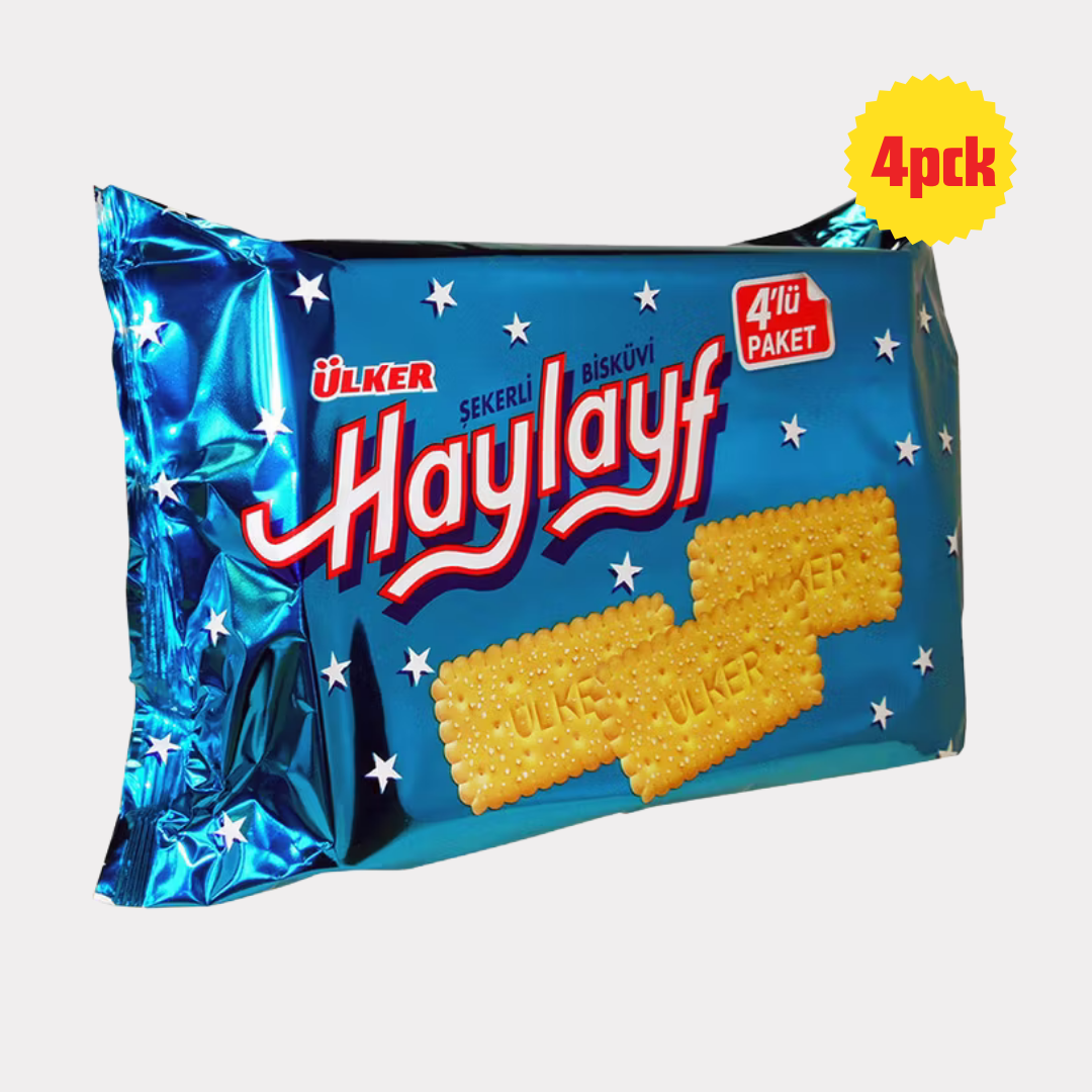 Ulker Haylayf Biscuits 4pack - Turkey - Habibi Market
