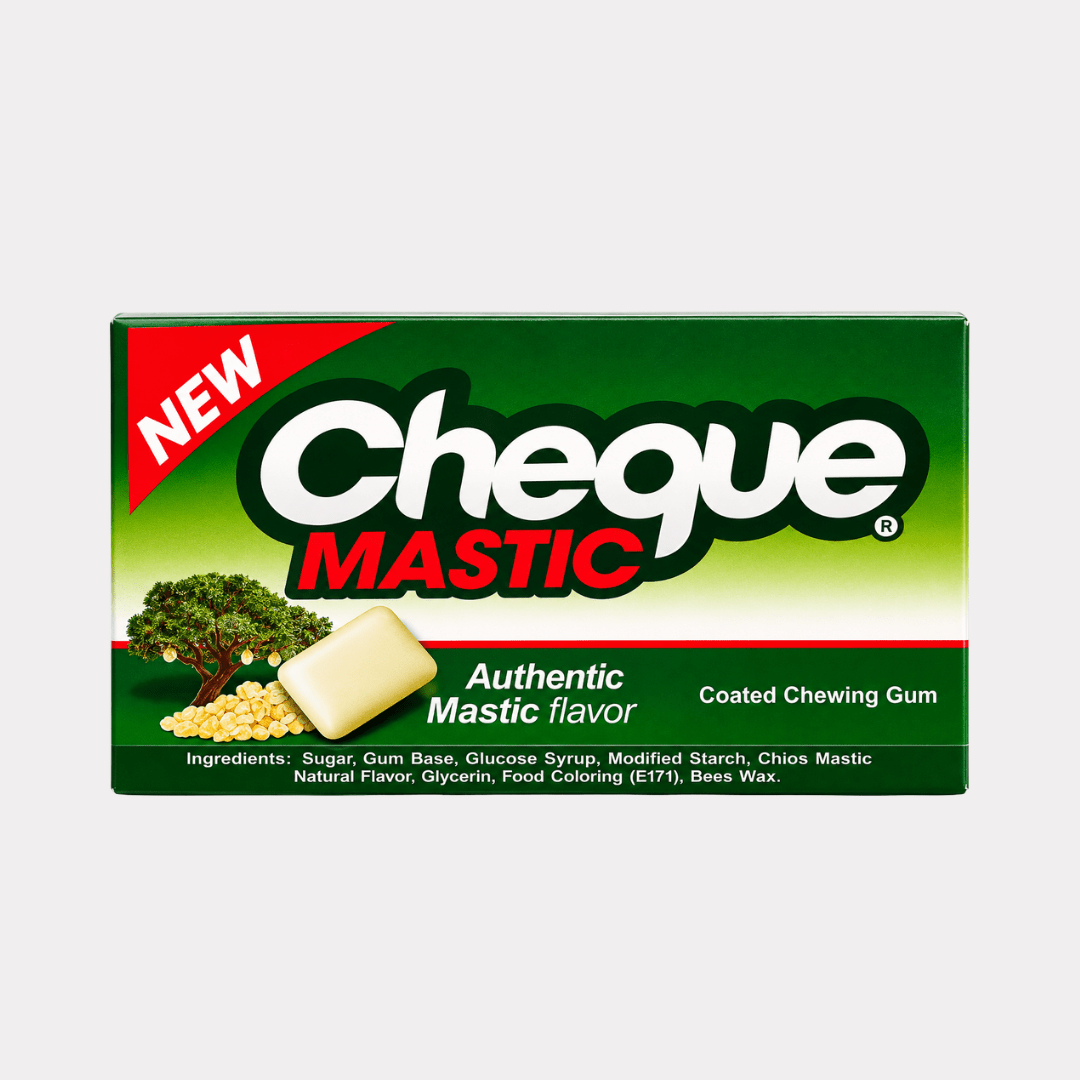 Cheque Mastic Gum Flavored 16G - Habibi Market