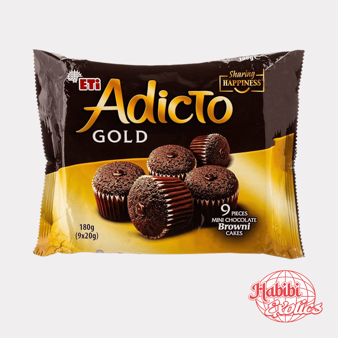 Eti Adicto Gold Brown Cakes - Turkey - Habibi Exotics