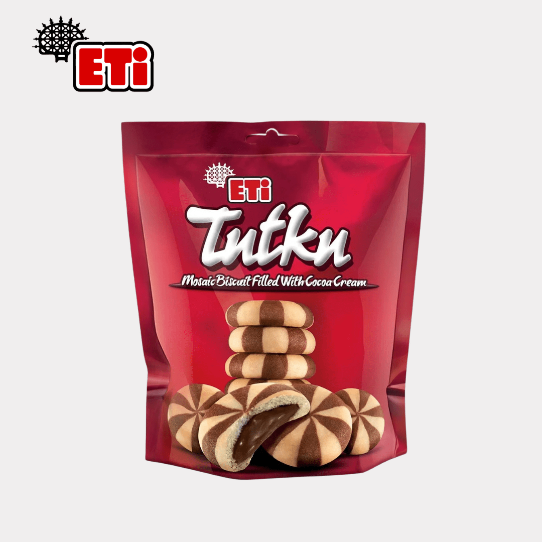 Eti Tutku Cookies Chocolate Filling 180G - Turkey - Habibi Market