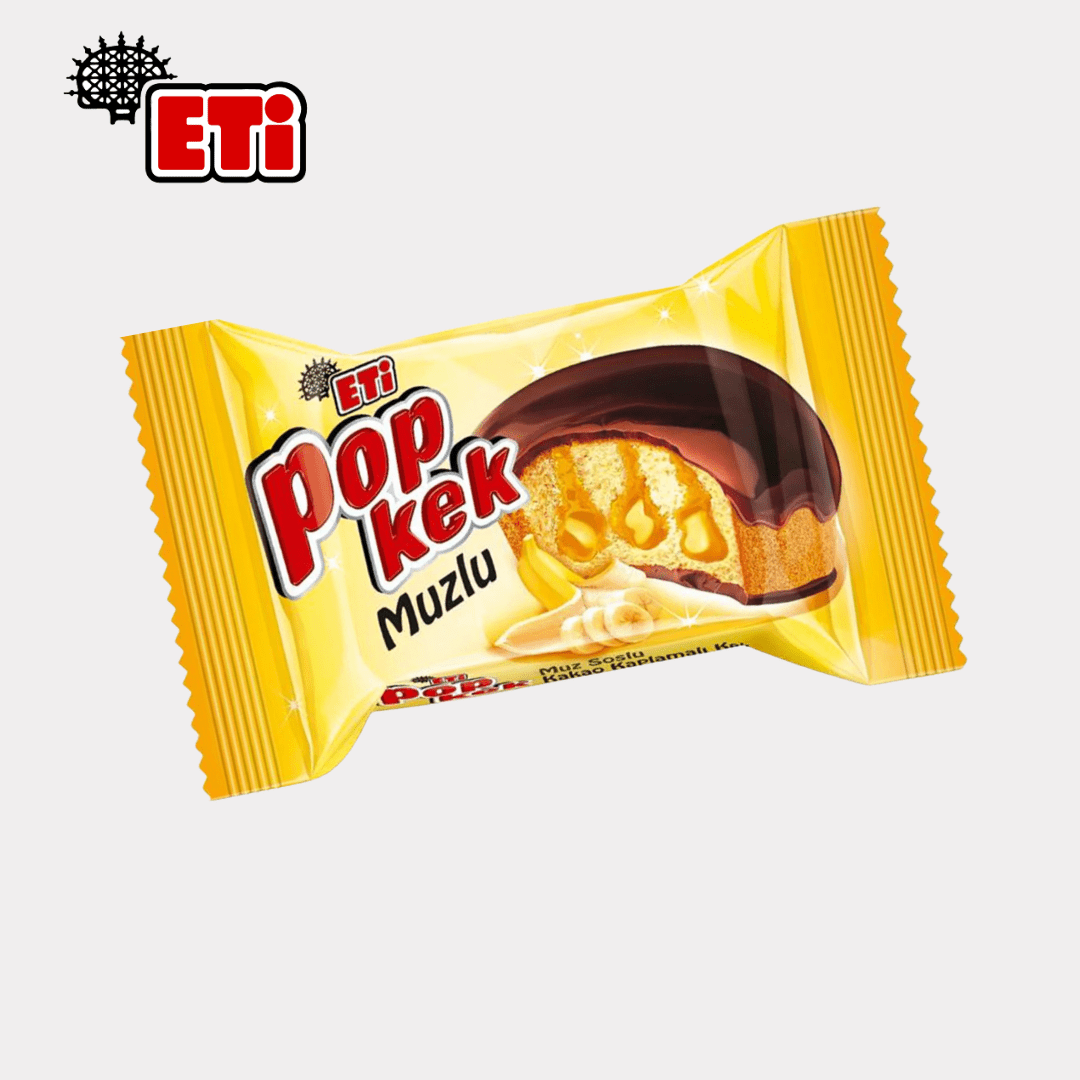 Eti Pop Kek Banana Flavor - Turkey - Habibi Market