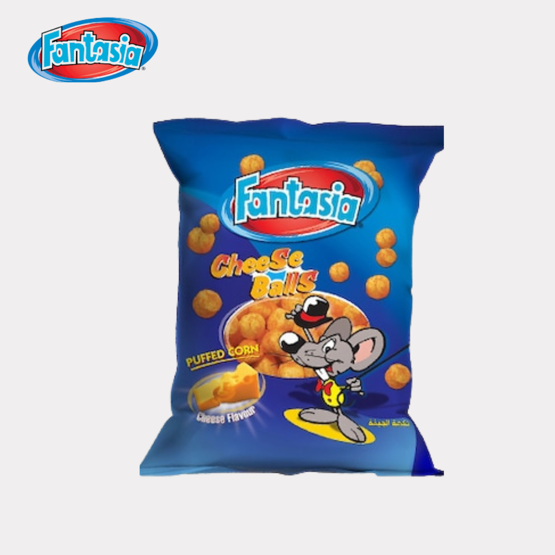 Fantasia Cheese Balls 45G - Lebanon - Habibi Market