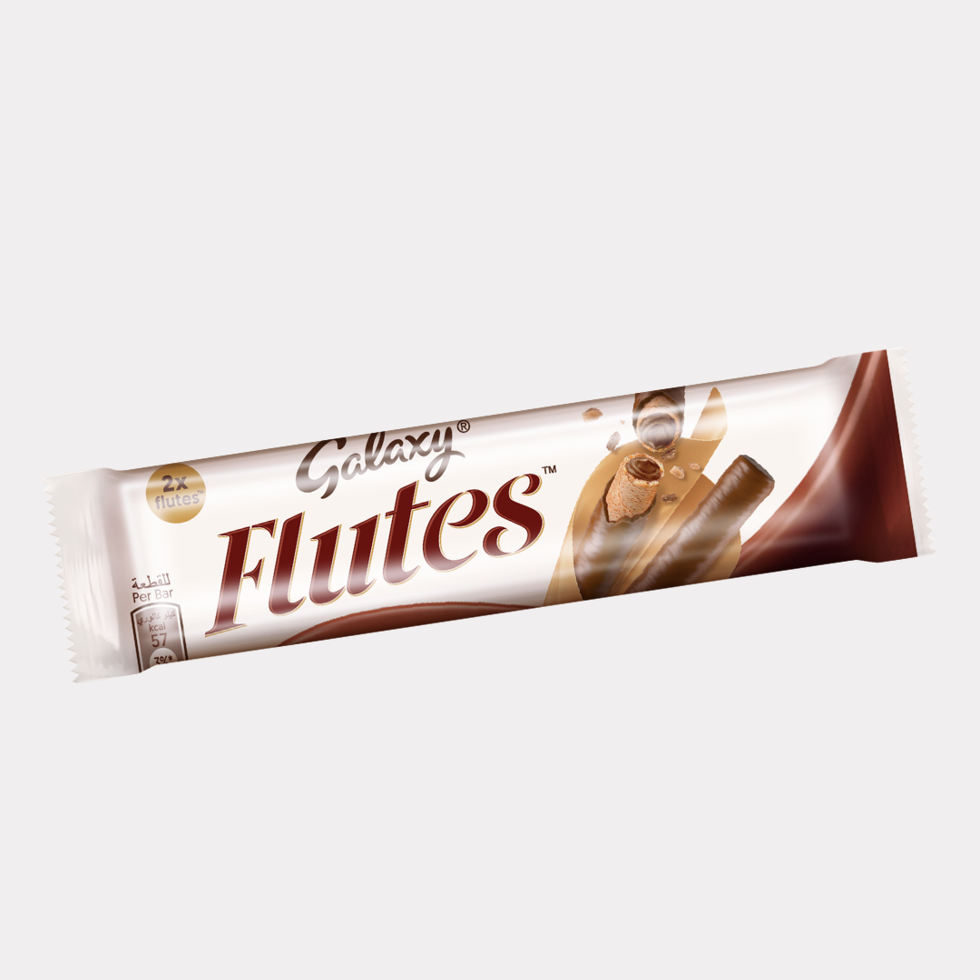 Galaxy Flutes Chocolate Wafer Rolls 22.5G