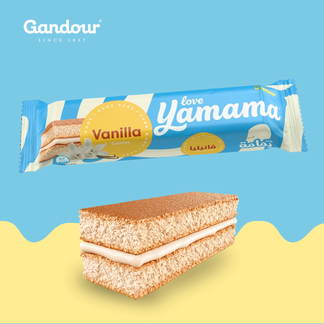 Gandour Yamama Vanilla Cake Bar - Lebanon - Habibi Market