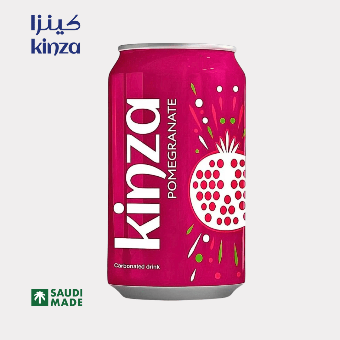 Kinza Soda Pomegranate Flavor - KSA 320mL - Habibi Market