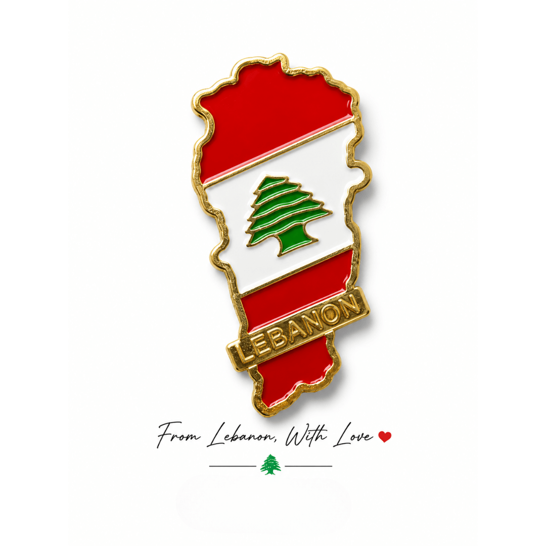 Lebanon Flag Fridge Magnet - Habibi Market