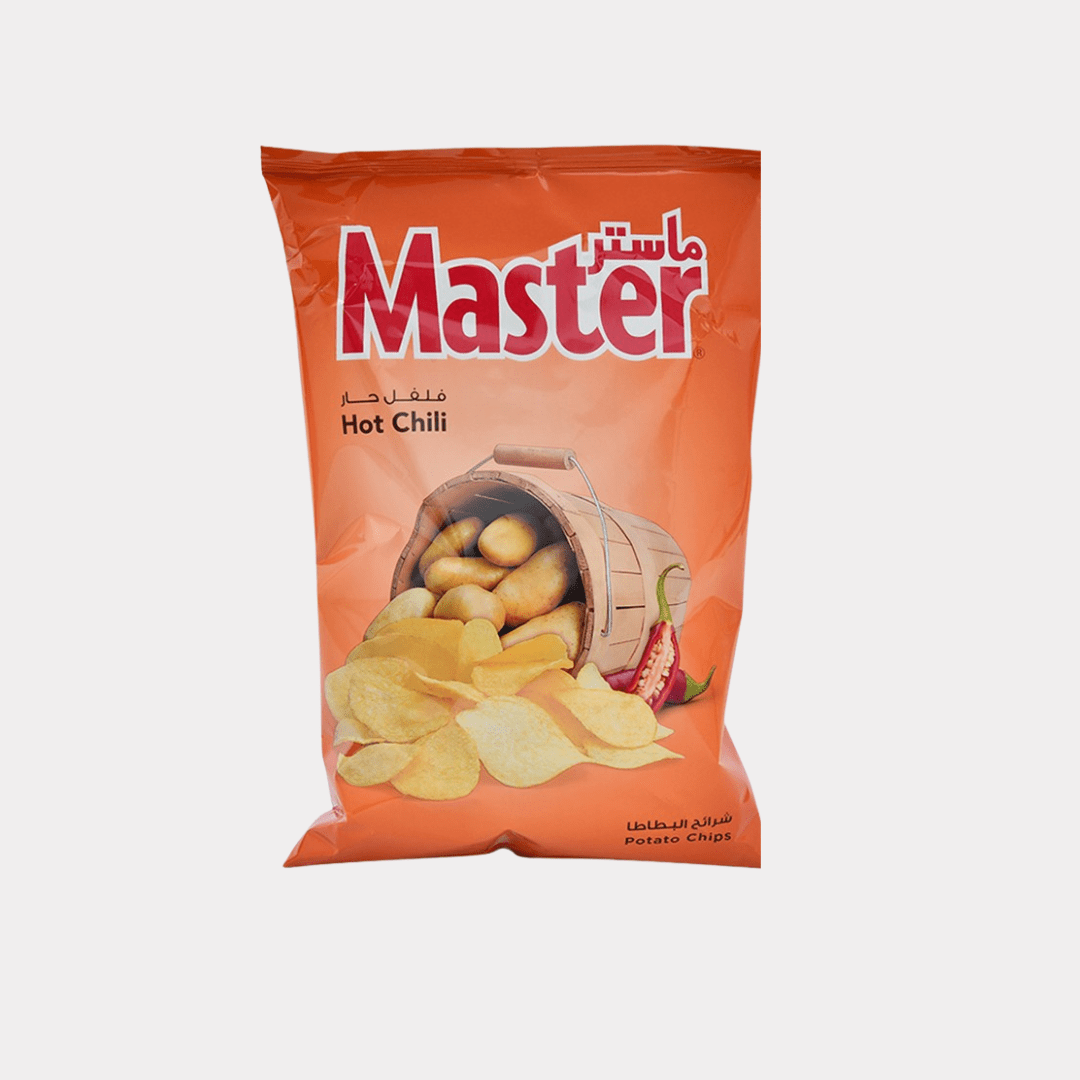 Master Hot Chilli Chips 70G - Lebanon - Habibi Market