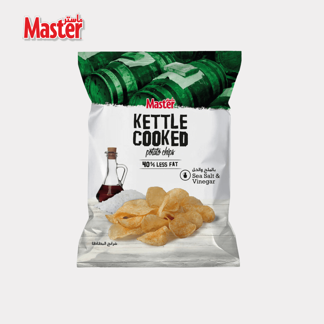 Master Kettle Cooked Salt & Vinegar 70G - Lebanon - Habibi Market