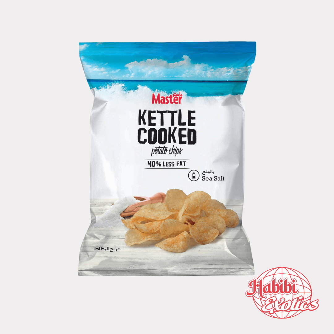 Master Kettle Cooked Sea Salt 150G - Lebanon - Habibi Exotics