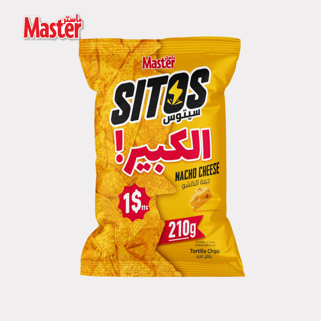 Master Sitos Nacho Cheese El Kbir 210G - Lebanon - Habibi Market