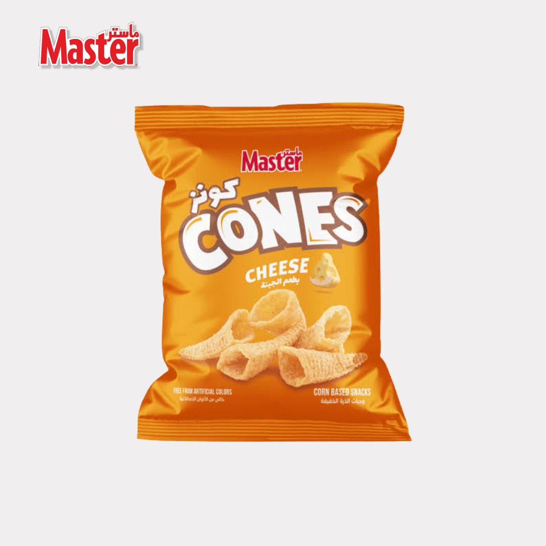 Master Cones Cheese Flavored 60G - Lebanon - Habibi Market