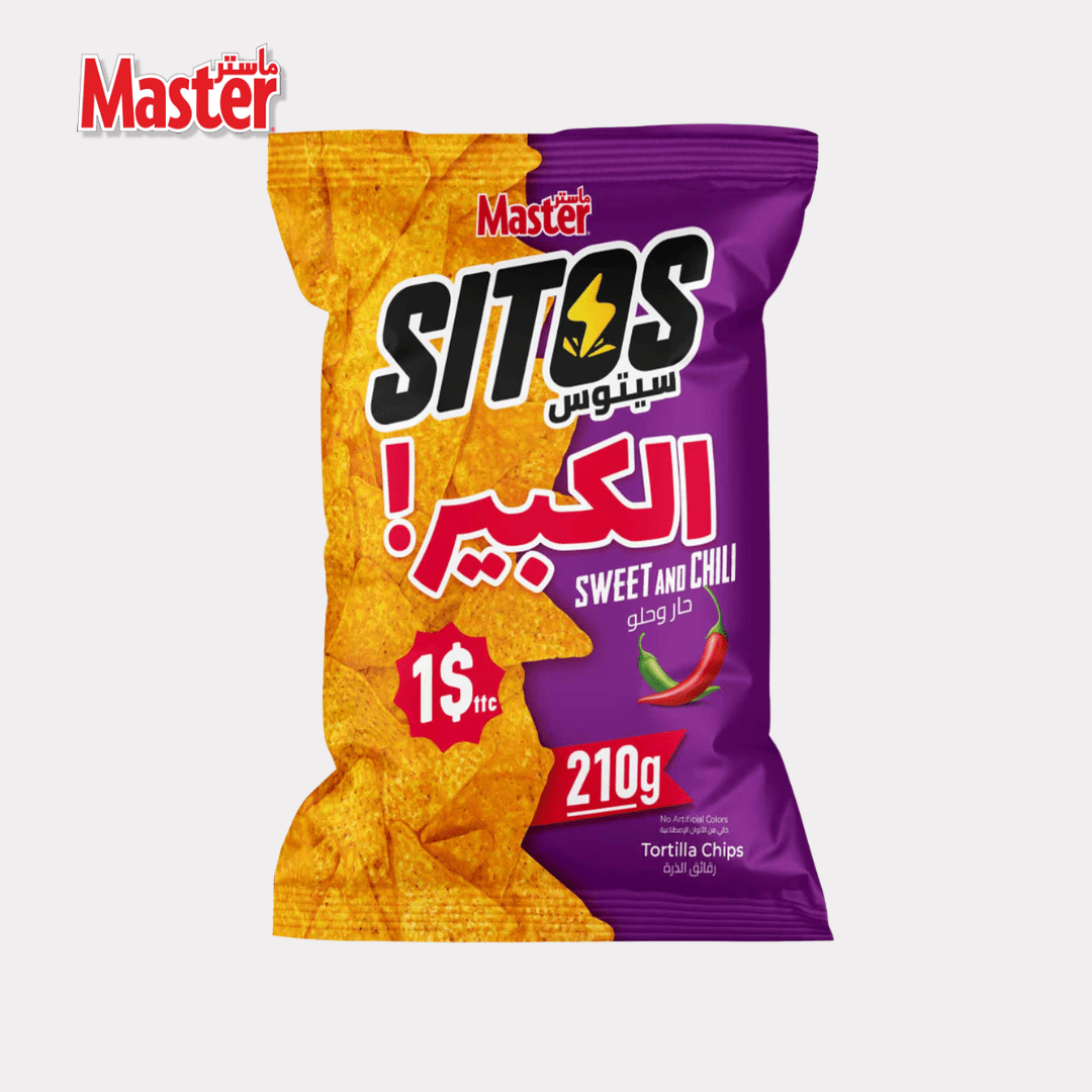 Master Sitos Sweet Chili El Kbir 210G - Lebanon - Habibi Market