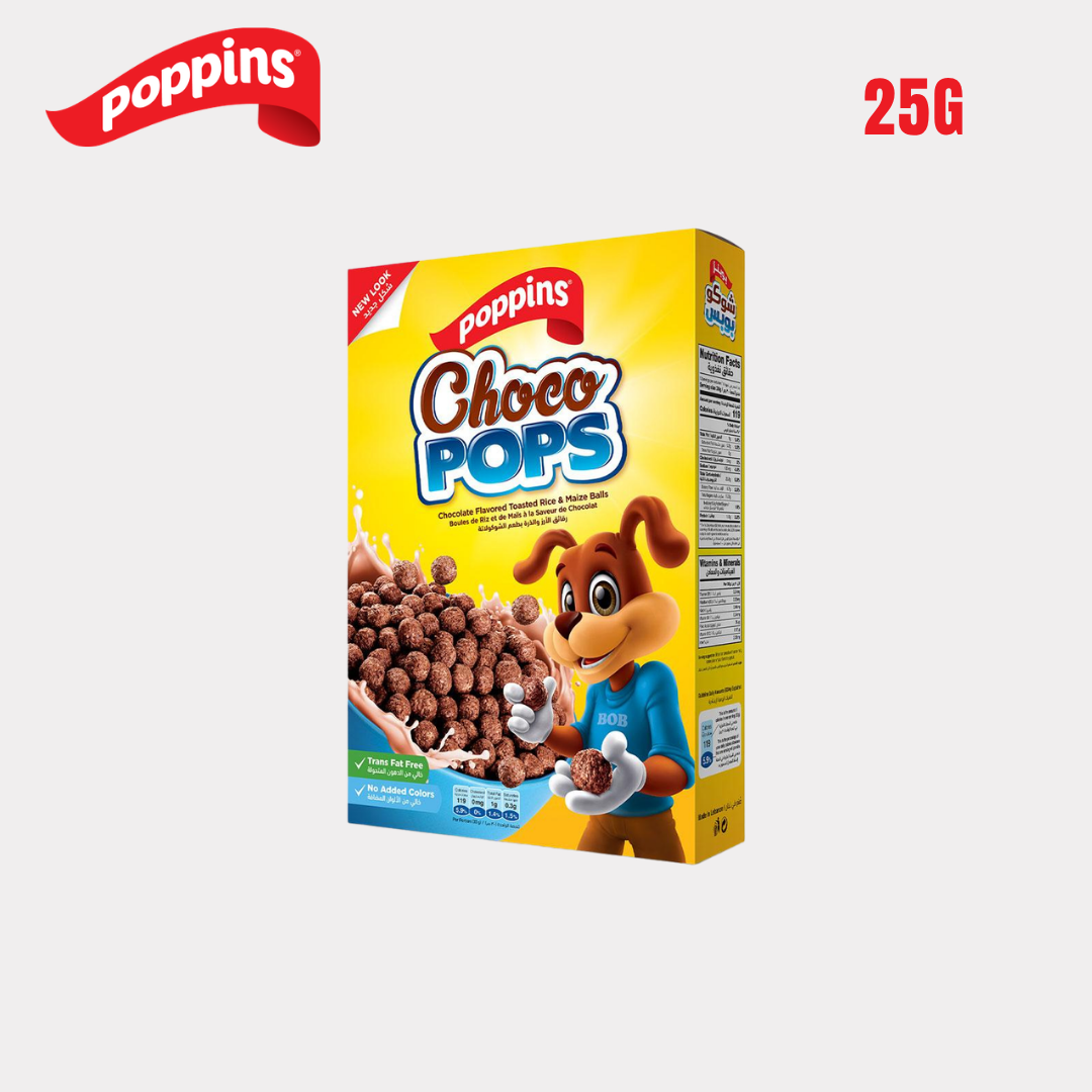 Poppins Choco Pops 25G Mini Size - Lebanon - Habibi Market