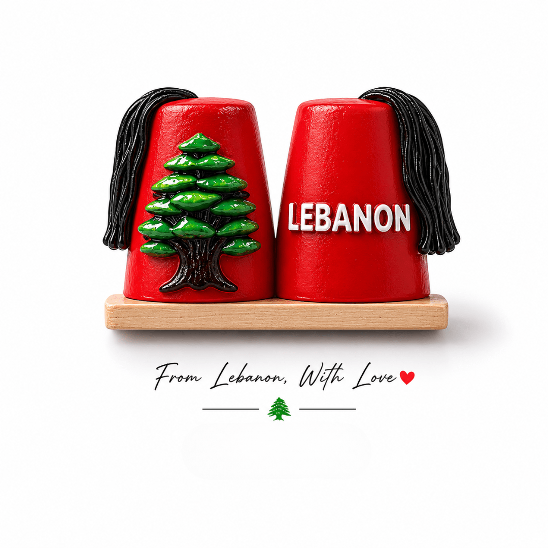 Tarboosh Fez Lebanon Fridge Magnet - Habibi Market