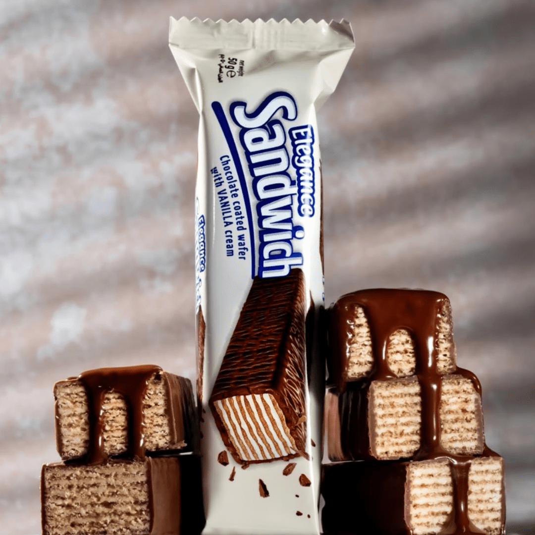 Elegance Sandwich Chocolate with Vanilla Cream Wafer - Lebanon - Habibi Market