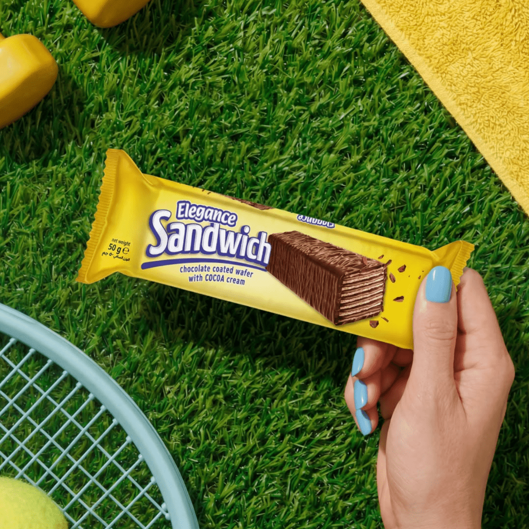Elegance Sandwich Chocolate with Cocoa Cream Wafer - Lebanon - Habibi Market