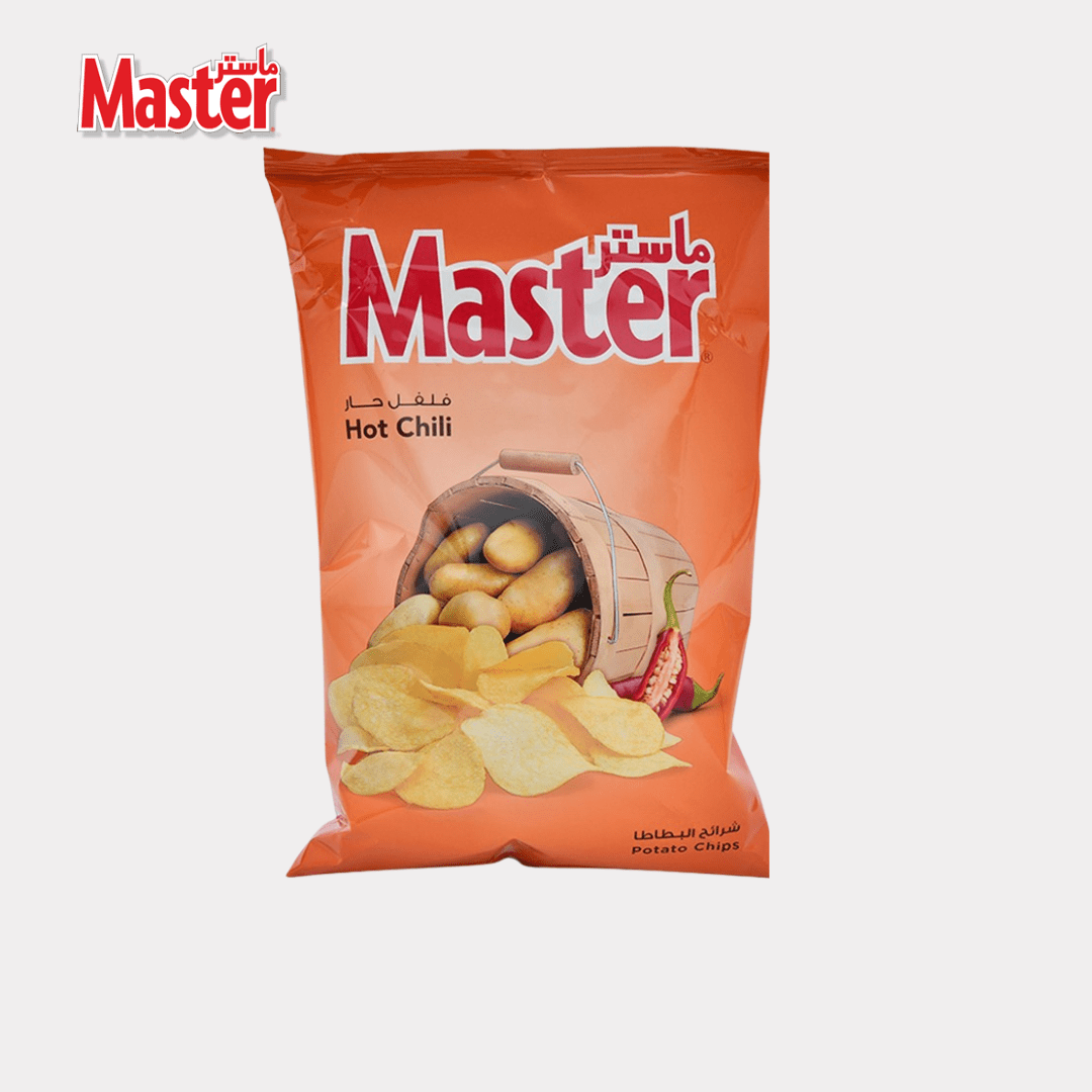 Master Hot Chilli Chips 37G - Lebanon - Habibi Market
